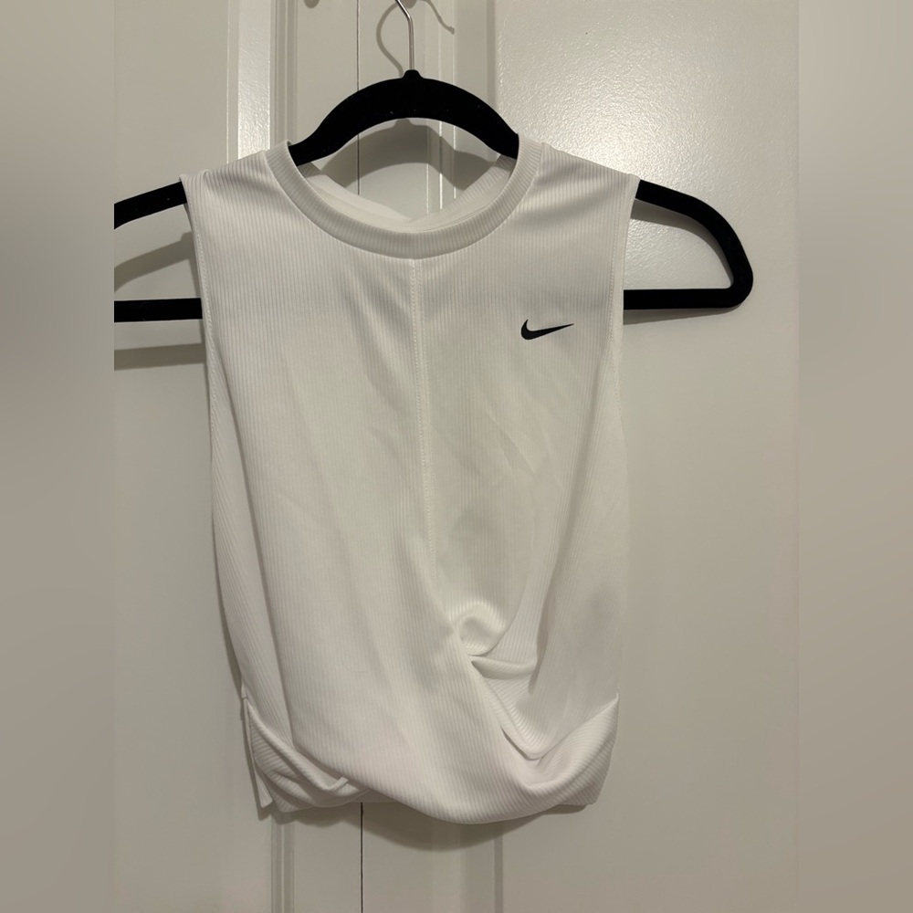 Nike Women's White Muscle Tee